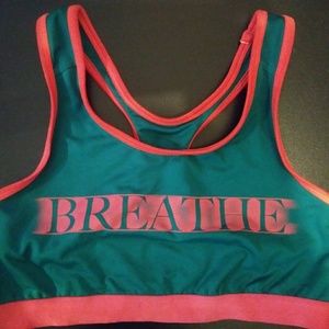 " Breathe" Sports bra , size MED